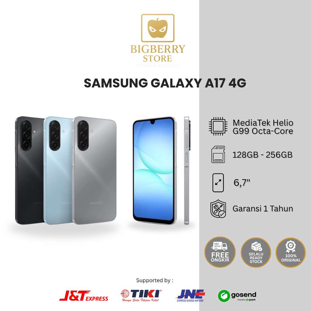 Samsung Galaxy A17 4G 5G 8/128 8/256 GB RAM 8GB ROM 128GB 256GB Smartphone Original