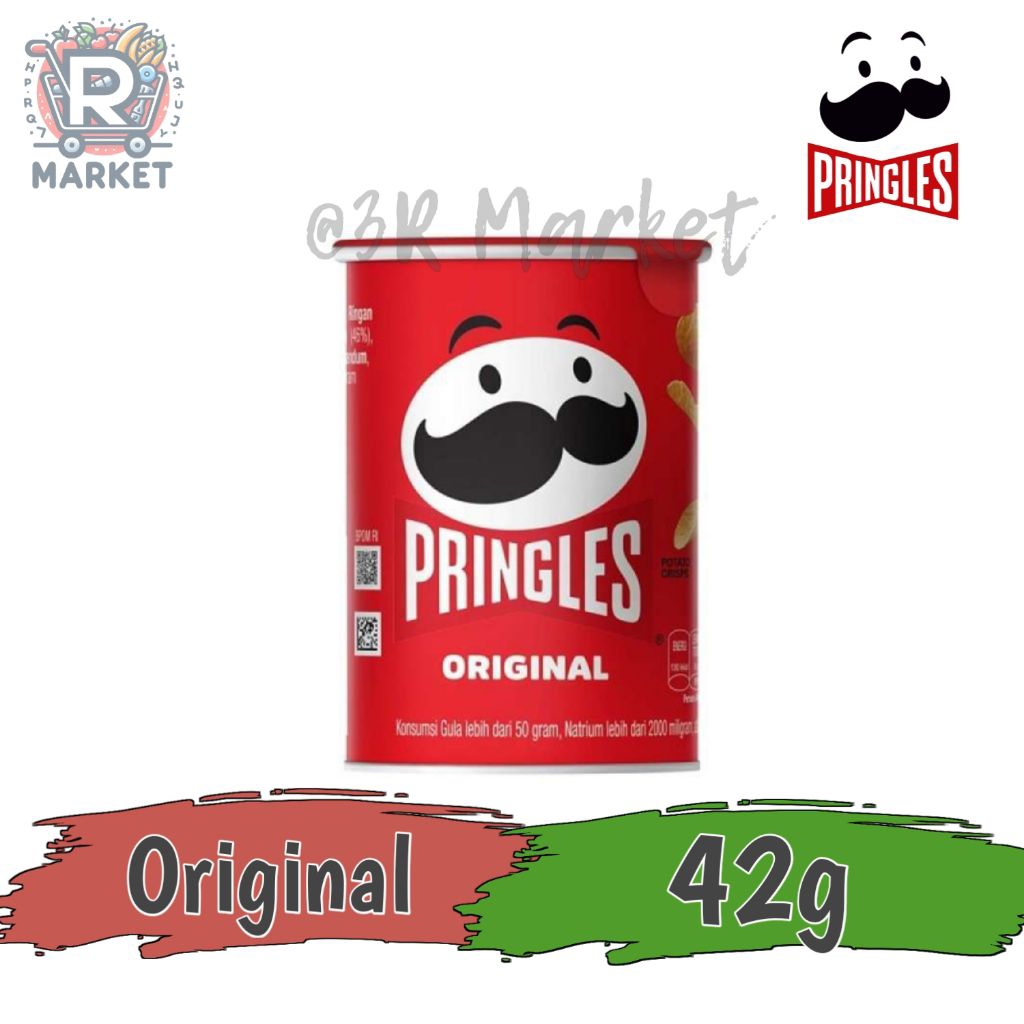 Pringles Original Potato Crisps / Keripik Kentang Pringles Kemasan Kecil