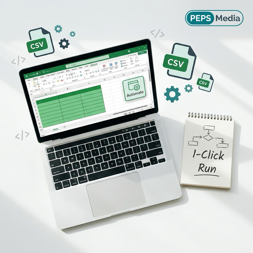 Jasa VBA Macro Excel - PEPS Media