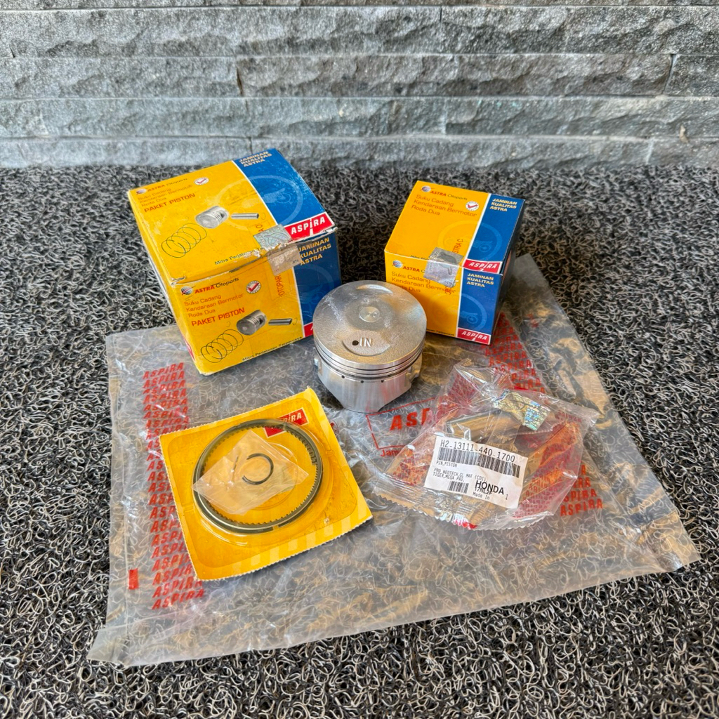 Piston Seher Kit Komplit GL Pro Neotech Mega Pro Lama Karbu Tigel Lama GL Max Cdi  Os 100 Original A