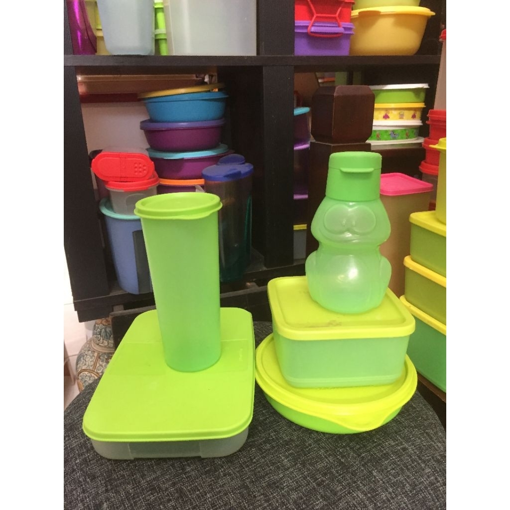 Sepaket Tupperware Toples Tupperware Original