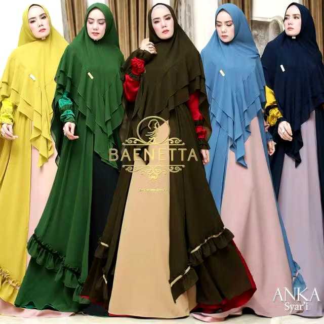 LELANG.... Gamis Baenetta (REQ warna chat)