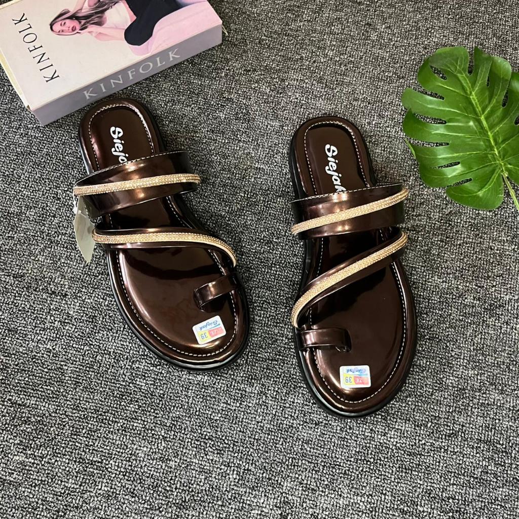 Sandal Wanita Korean Style Sandal Jepit Jempol Terbaru Empuk Dan Ringan