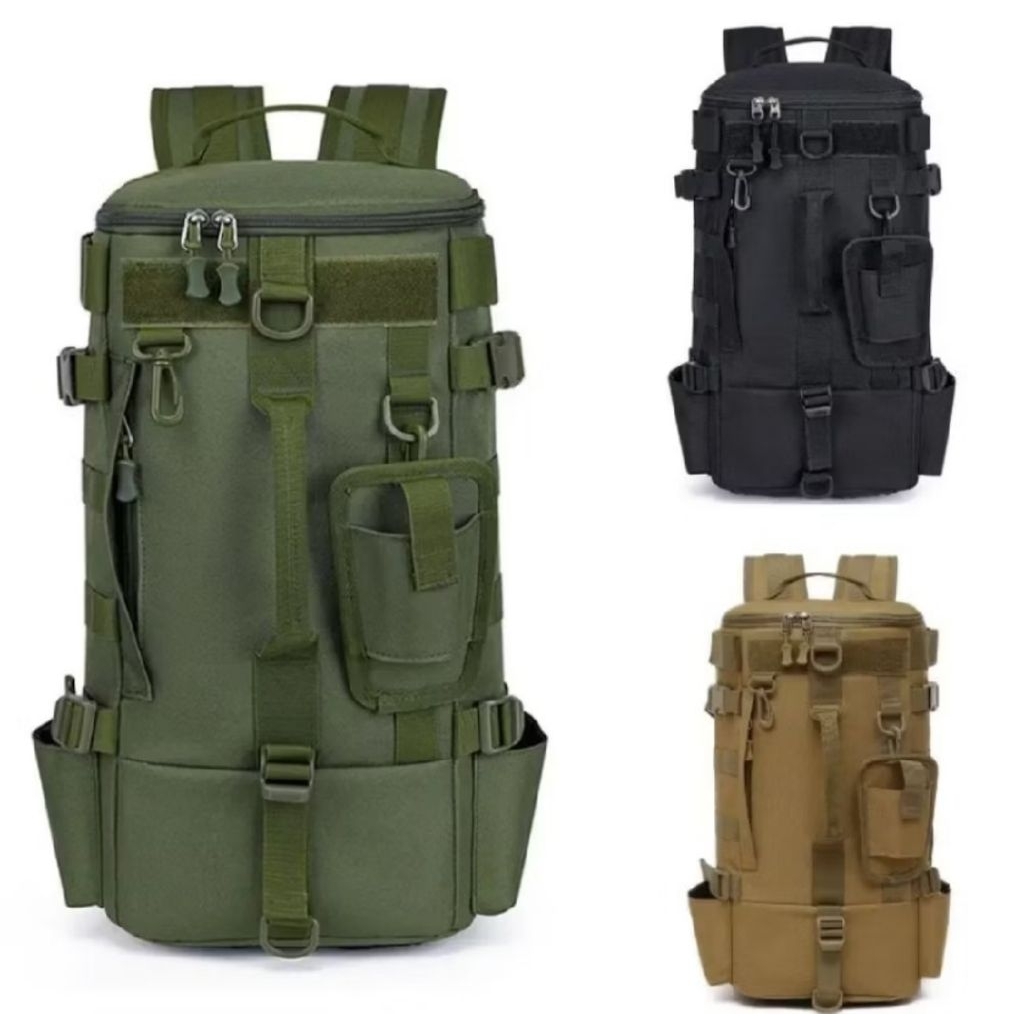 Tas Joran Pancing Cordura Ransel Multifungsi Outdoor Fishing Backpack 45 cm