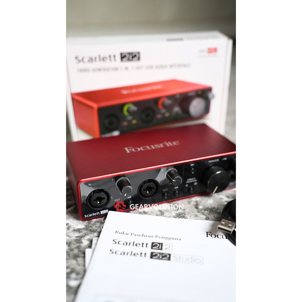 Focusrite 2i2 Gen3 Soundcard
