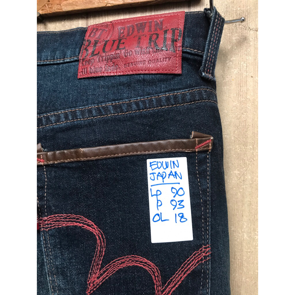 jeans edwin japan second