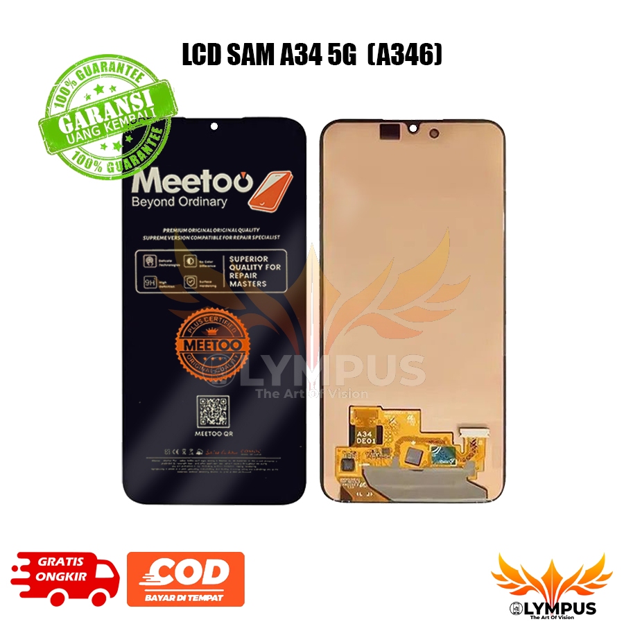 LCD SAMSUNG  A34 5G (A346) FULLSET 100% ORIGINAL