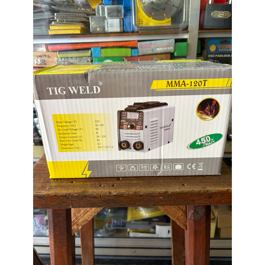 Mesin Travo Las Tig Weld MMA-120T