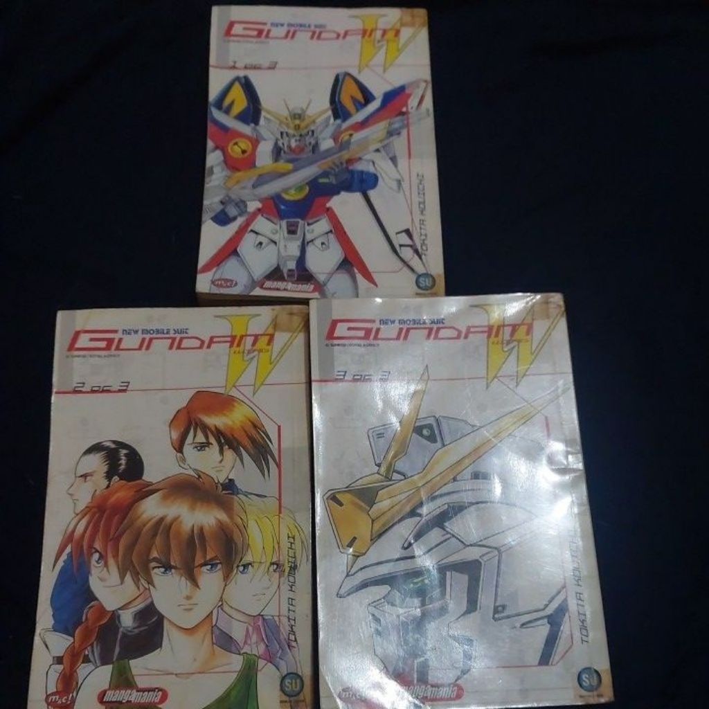 [SET] Komik New Mobile Suit Gundam Wings Vol 1-3 (Preloved)