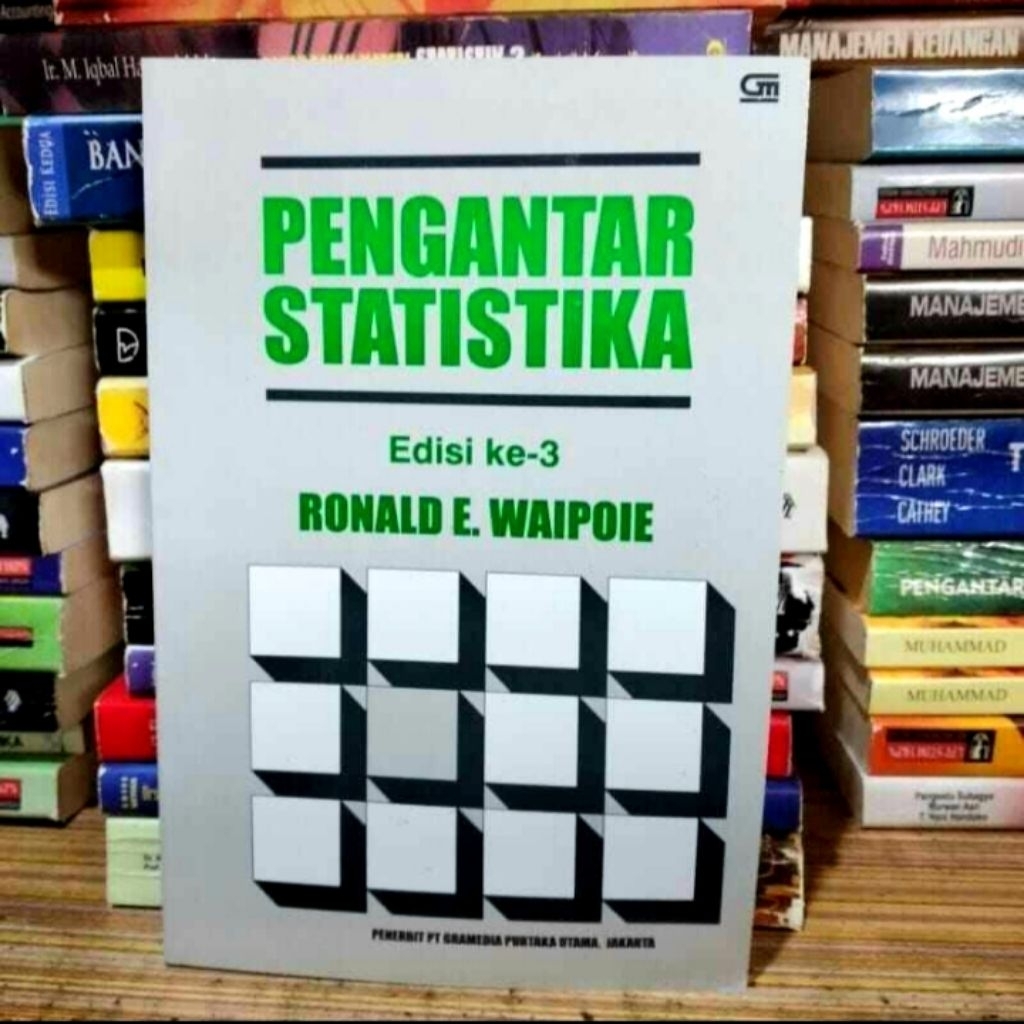 Buku pengantar statistika - Ronald E. Walpole