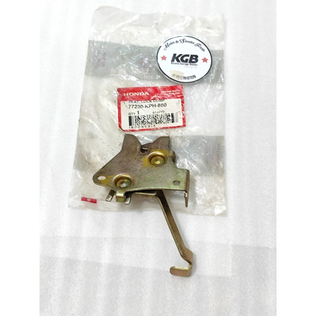 kupu seat lock catch comp motor honda karisma Ori baru ahm 77230 kph 880