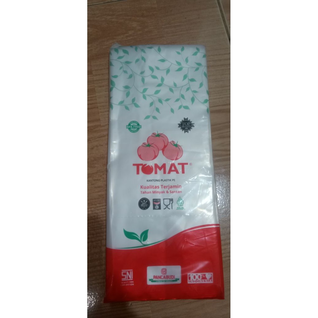 plastik PE tomat 10x25