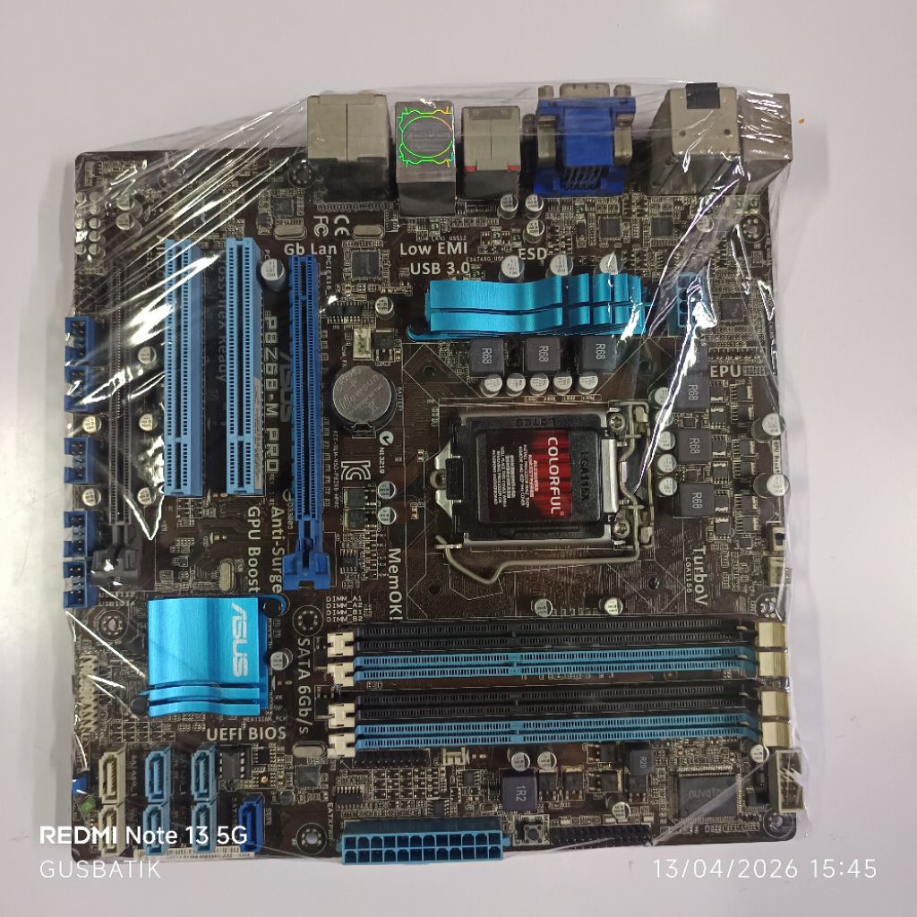 mainboard asus gaming gen2 asus p8z68-M Pro slo ram 4 ddr3 socket 1155