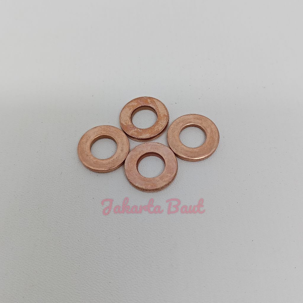 Ring Head Tembaga M7 / Ring Silinder Head M7 Tembaga Baut 11