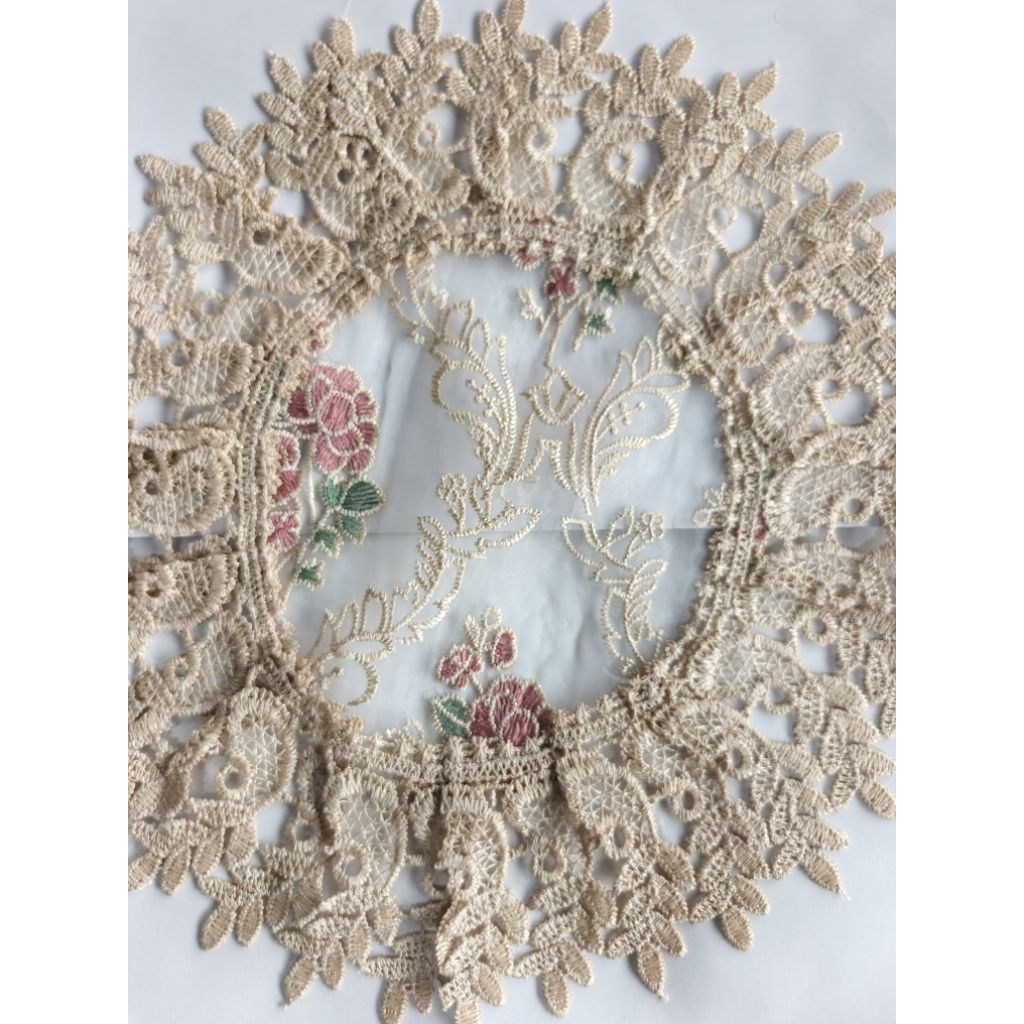 Taplak meja bulat kecil / taplak meja sudut 30cm