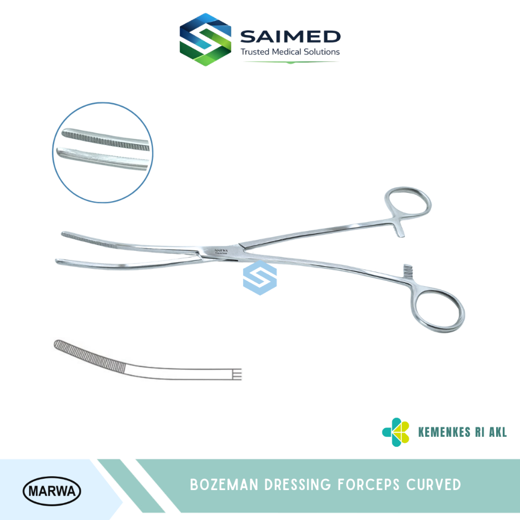 Bozeman Dressing Forcep / Forceps Tampon Tang