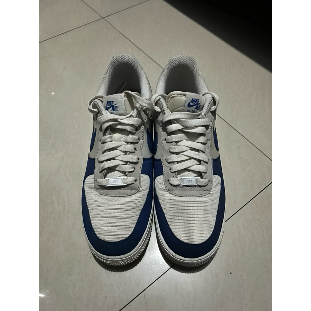 Sepatu Nike Air Force 1 Timeless Game Royal SECOND LIKE NEW