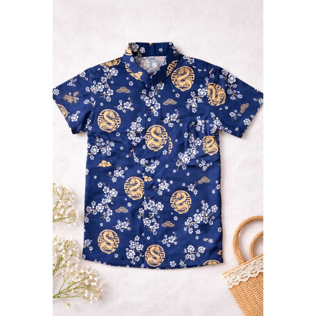 Sweet Joey - Family Set Imlek Kemeja Dragon
