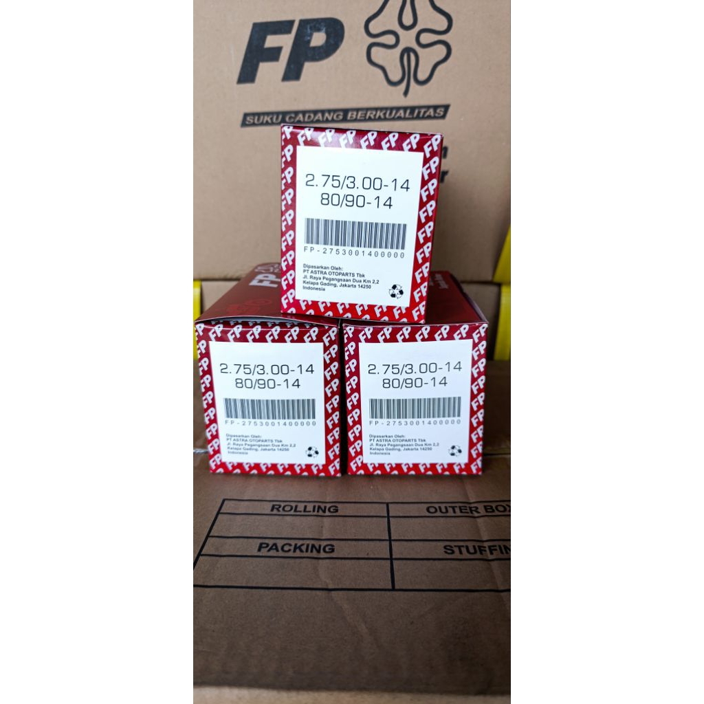 ban dalam federal  ( 80/90-14 & 90/90-14 ) asli 100% federal
