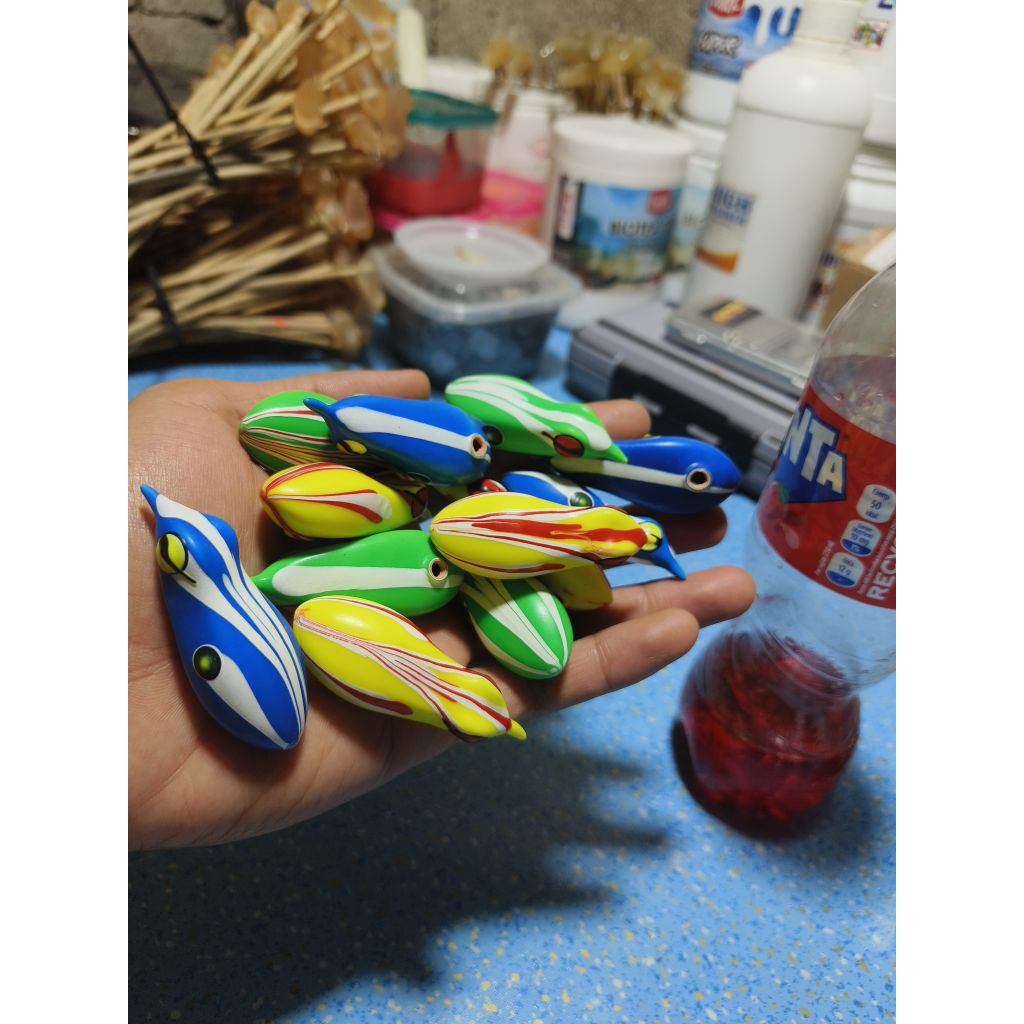 cangkang soft frog 15pcs