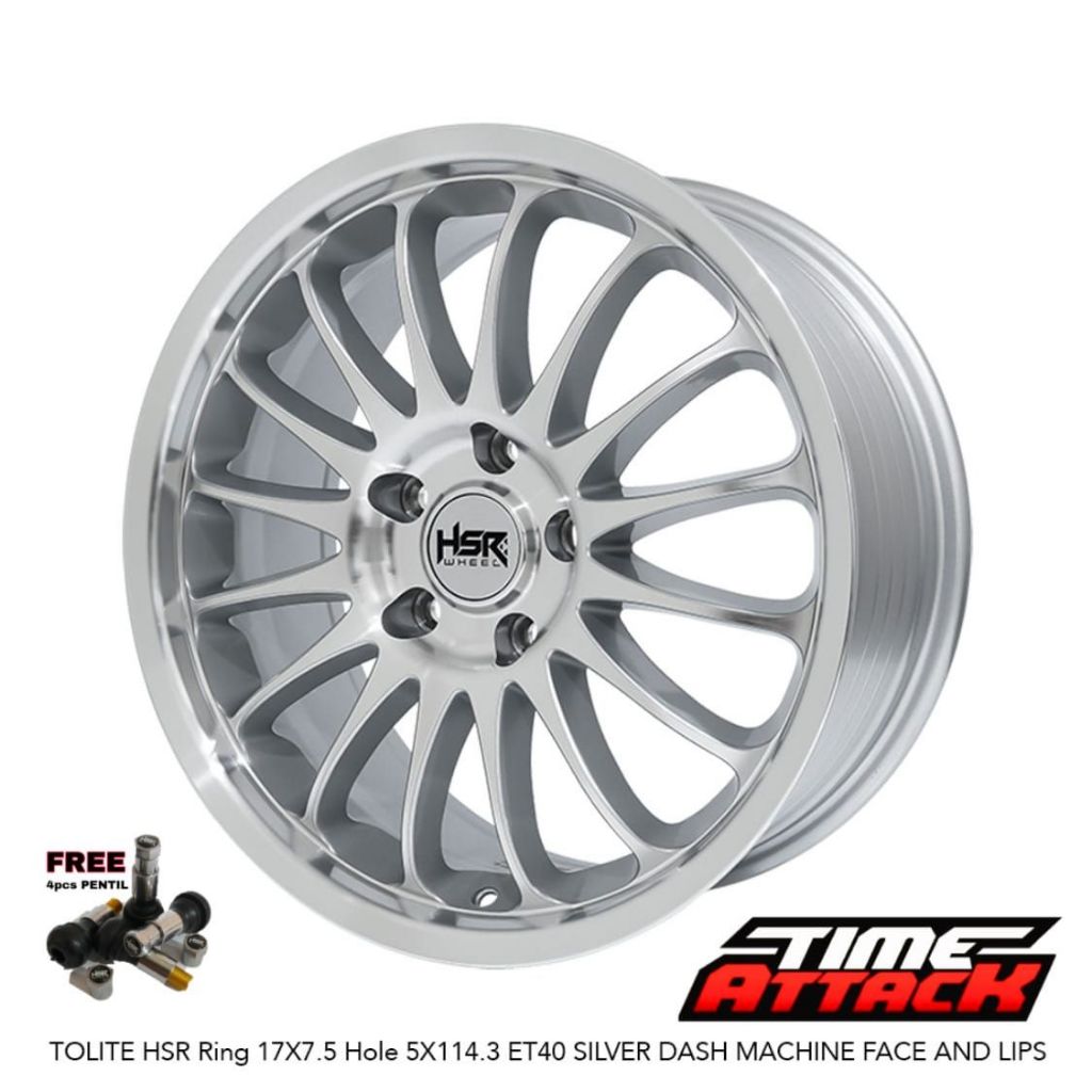 Velg Mobil BRV Ring 17 HSR Wheel Tolite Velg HSR R17