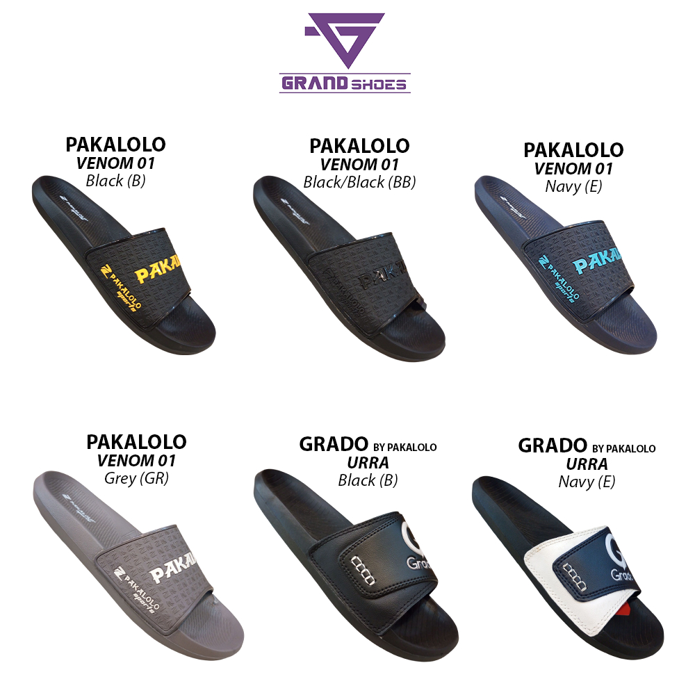 Pakalolo Venom by grado sandal slop pria casual slip on karet anti air original