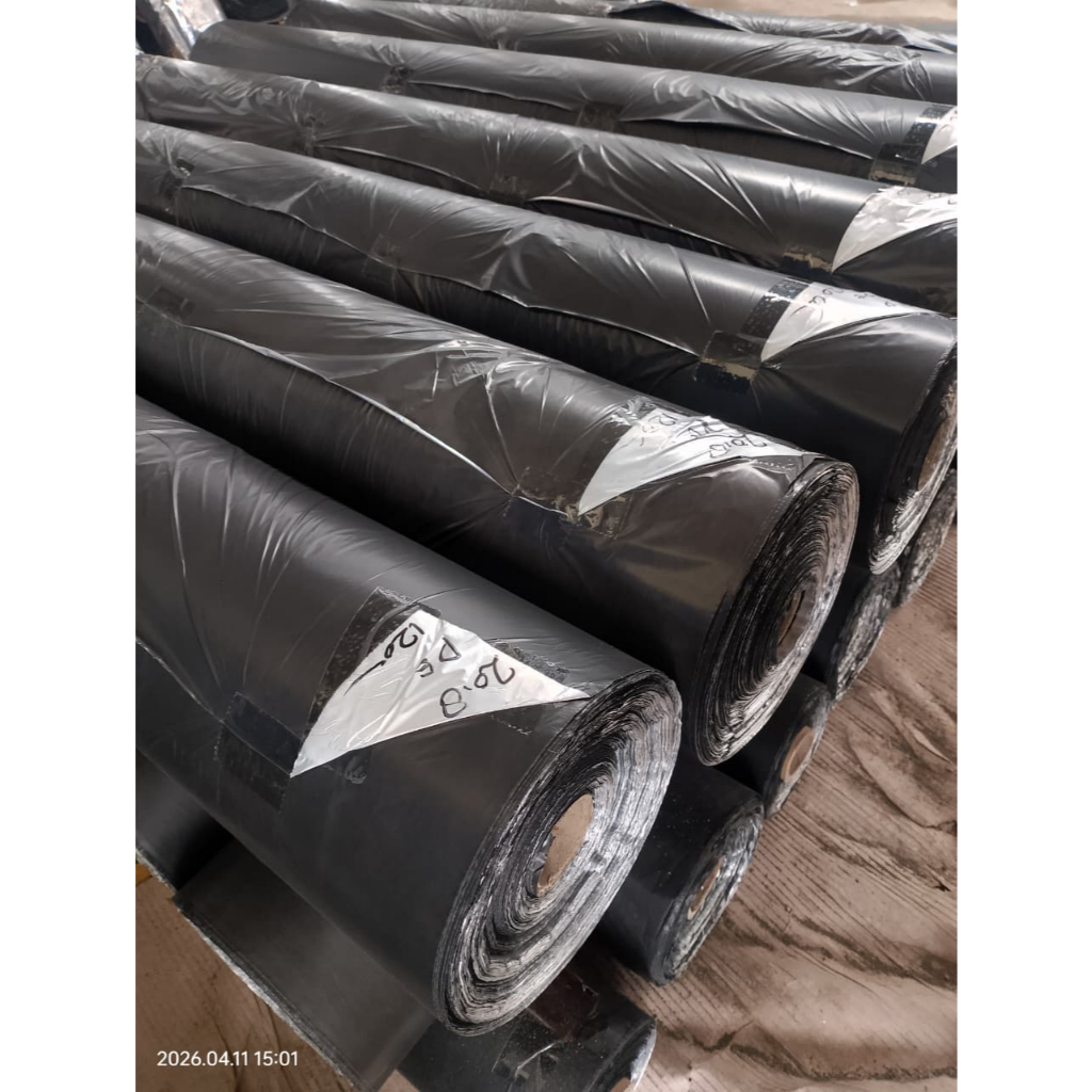 Plastik Mulsa Hitam Metalis/plastik Bedengan/Tanaman 100cm Tebal 0,25