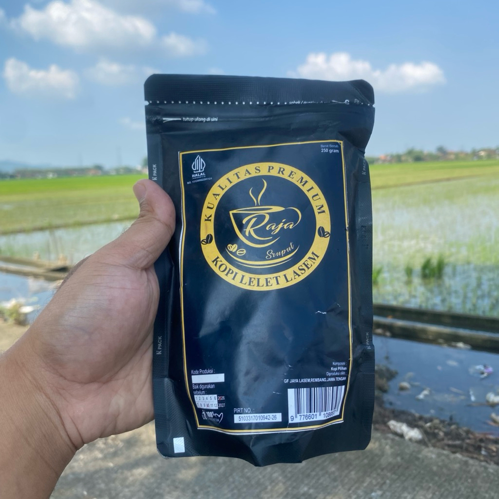 kopi Lelet Lasem Raja Sruput Original Premium 250gram
