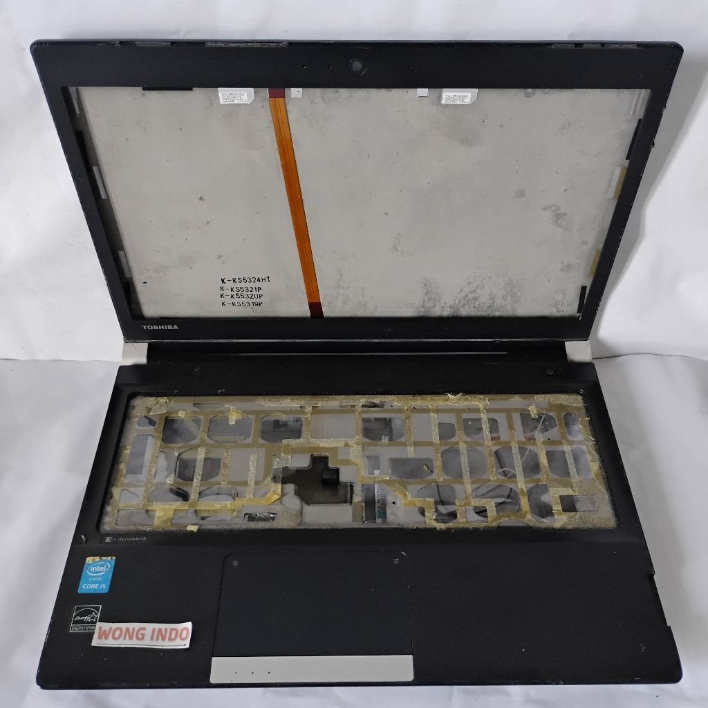 Casing laptop Toshiba dynabook R734/M