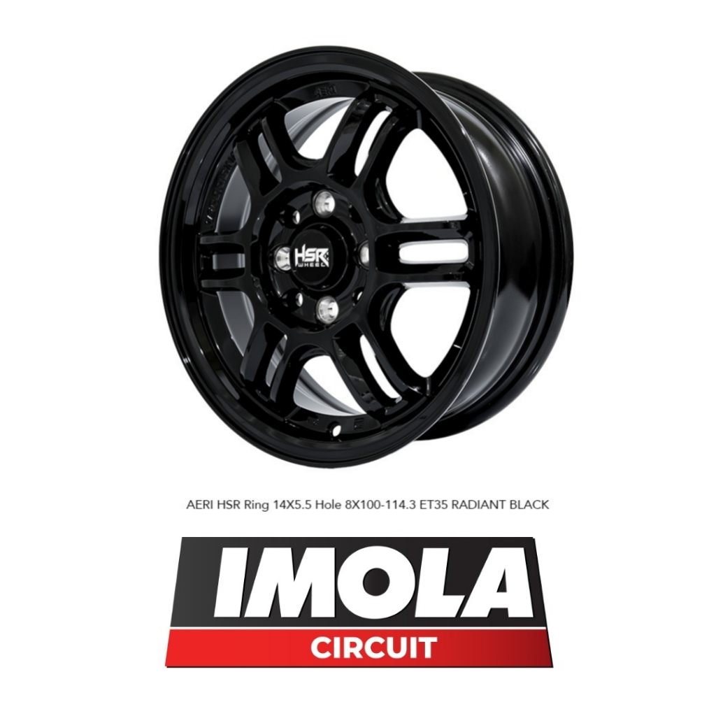 Velg Mobil ring 14 HSR AERI buat Avanza Xenia Kijang Sigra DLL R14