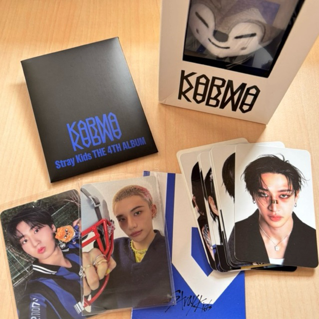STRAY KIDS SKZ 4TH ALBUM - KARMA (SKZOO / DOLL VER.) WOLF CHAN FULLSET