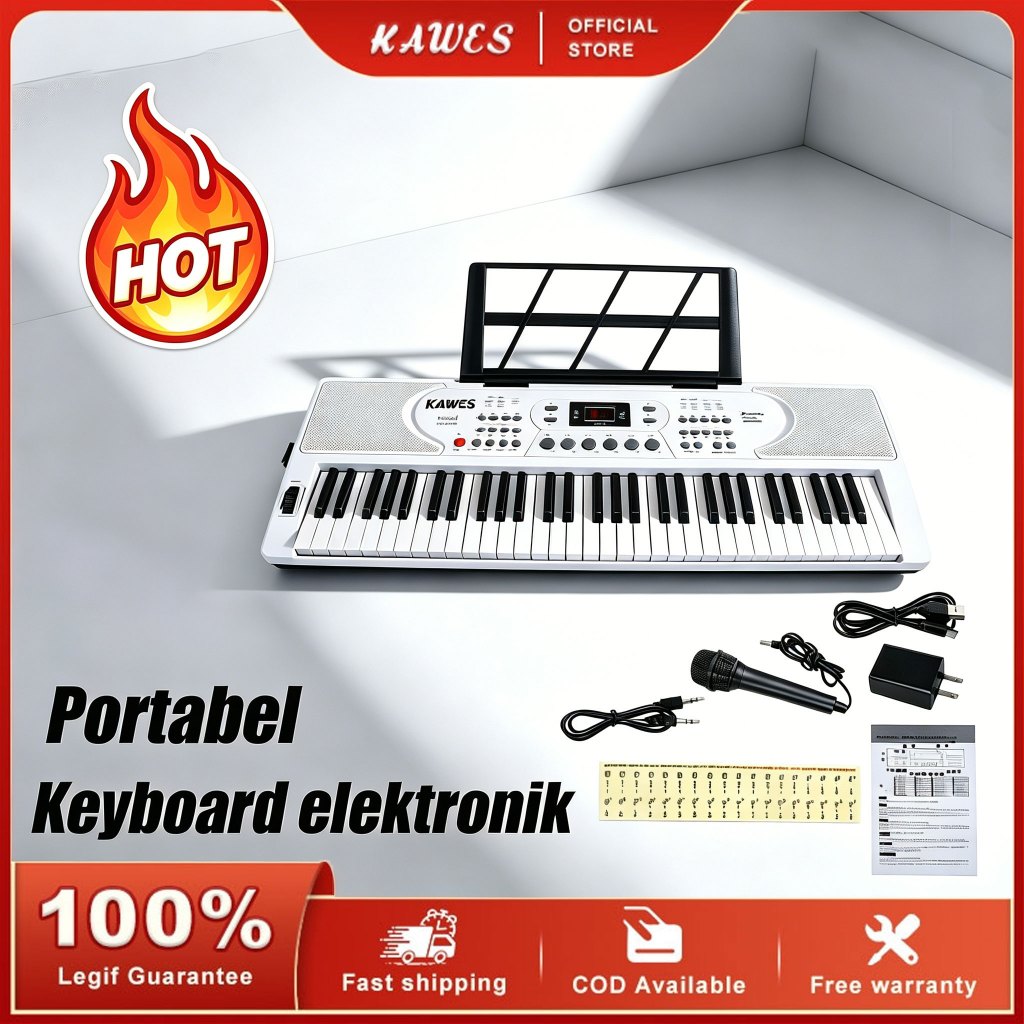 KAWES - Piano digital, piano digital portabel profesional, piano digital multifungsi kelas profesion