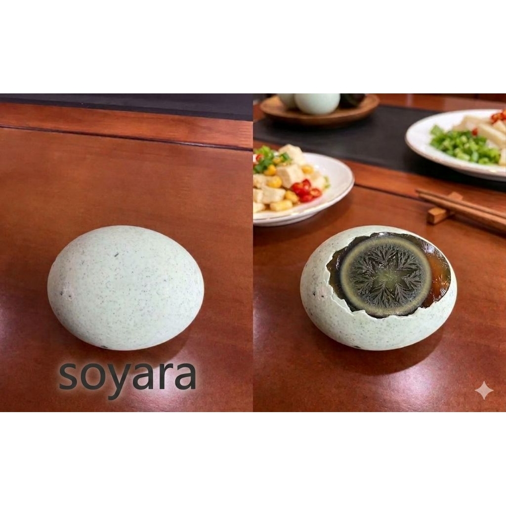 Telur Pidan /Telur Bitan/Songhua Pidan/Century Egg