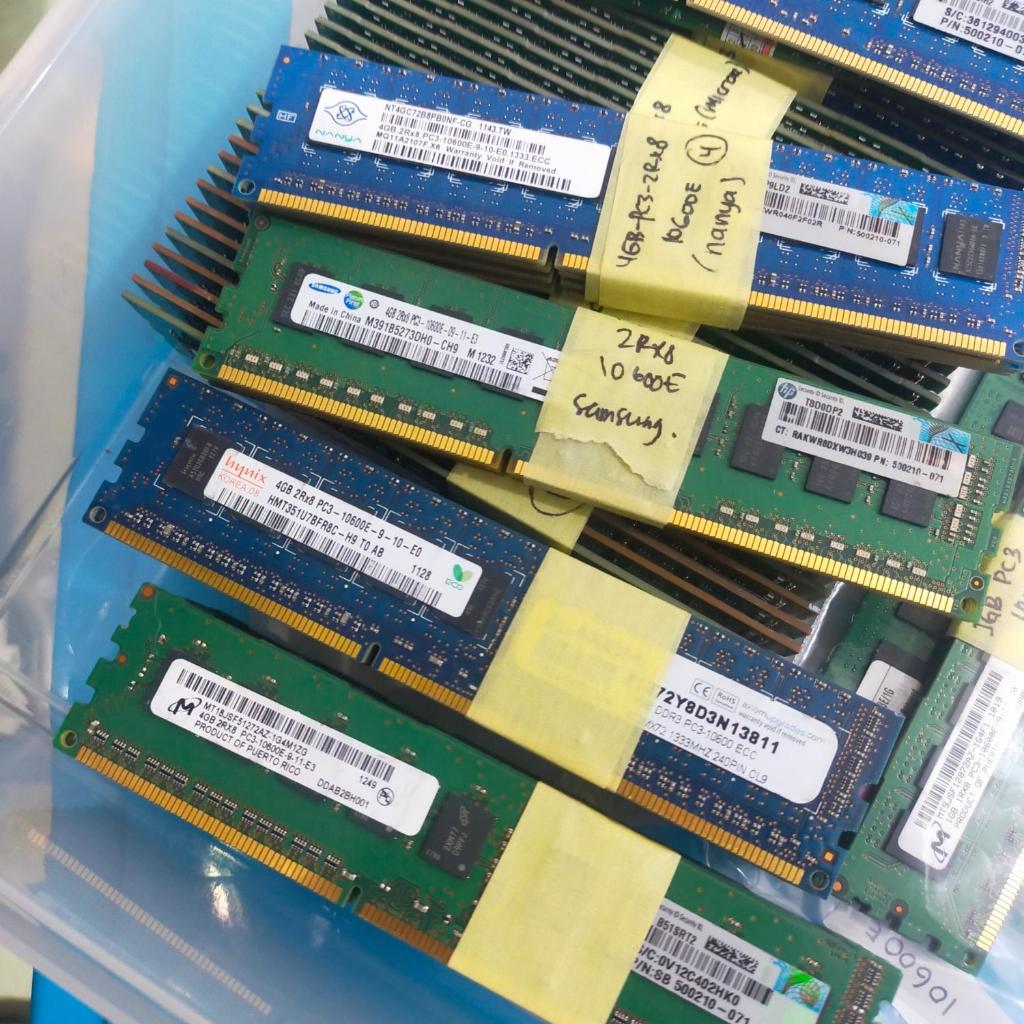 Memory Server 4Gb PC3 10600E merx mix