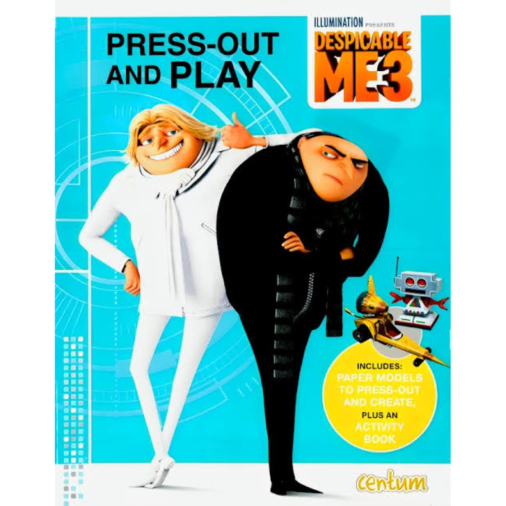 Despicable Me 3, Press Out and Play