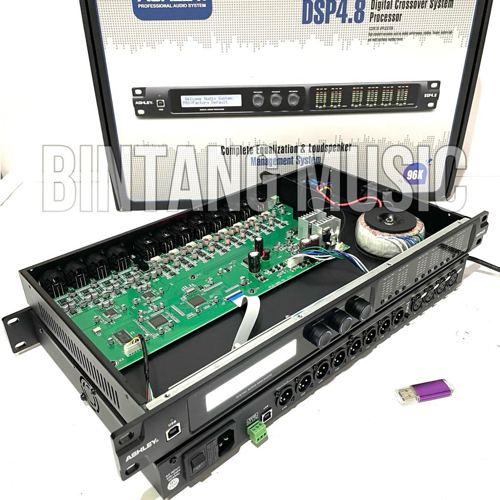 Speaker Management Ashley DSP 4.8 original ashley dsp4.8