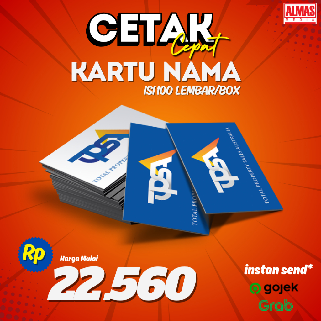 CETAK KARTU NAMA ART PAPER 260