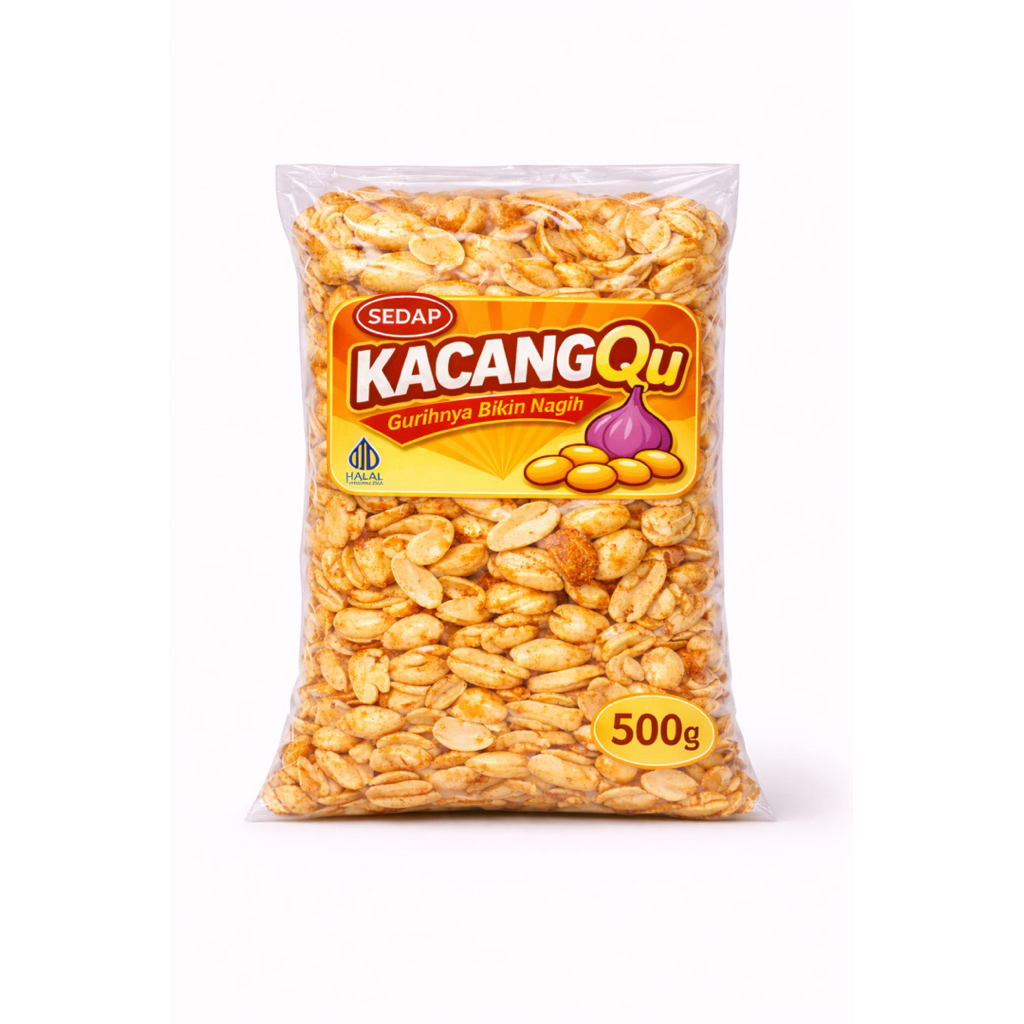 kacang kupas goreng bawang