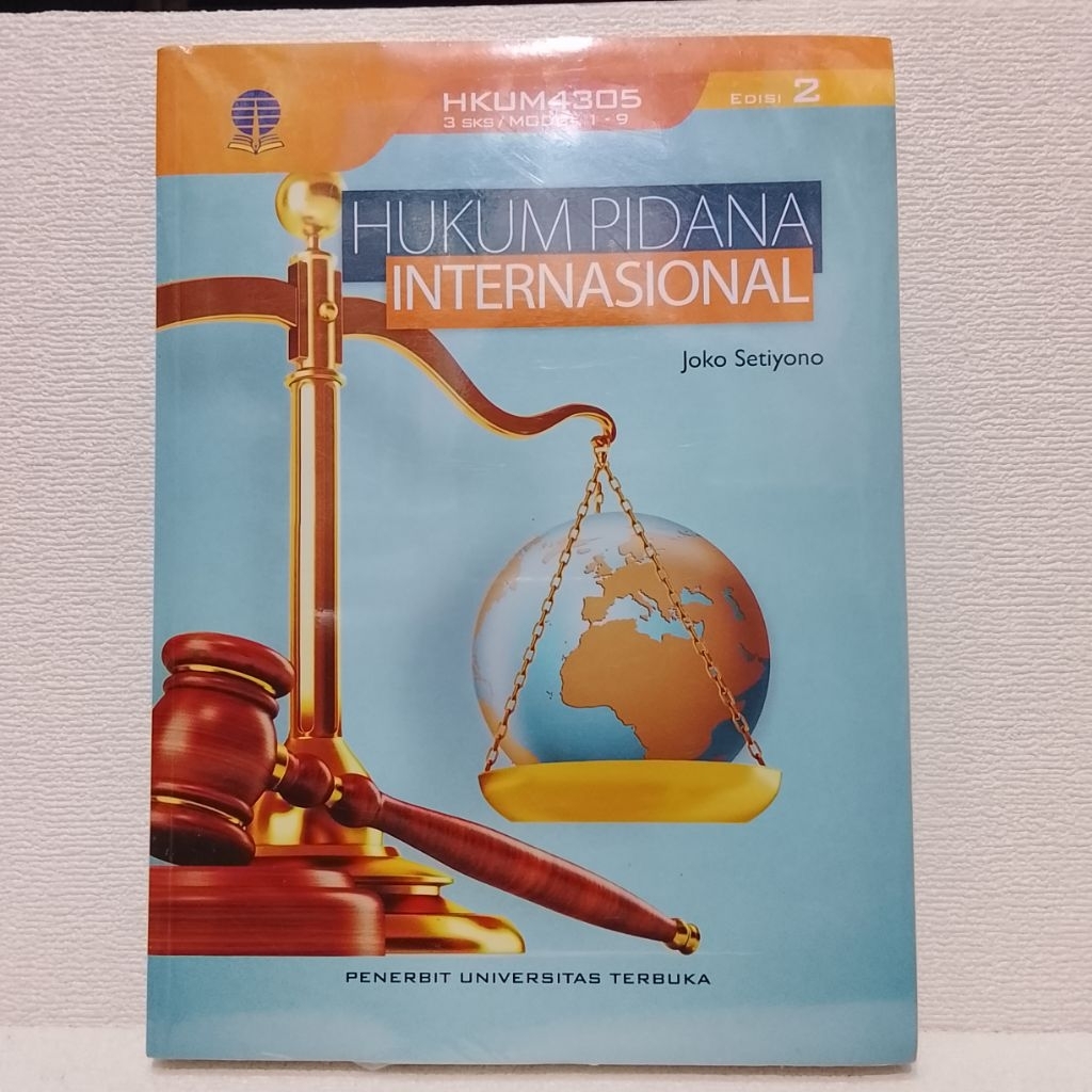 Buku HUKUM PIDANA INTERNASIONAL PENERBIT UNIVERSITAS TERBUKA