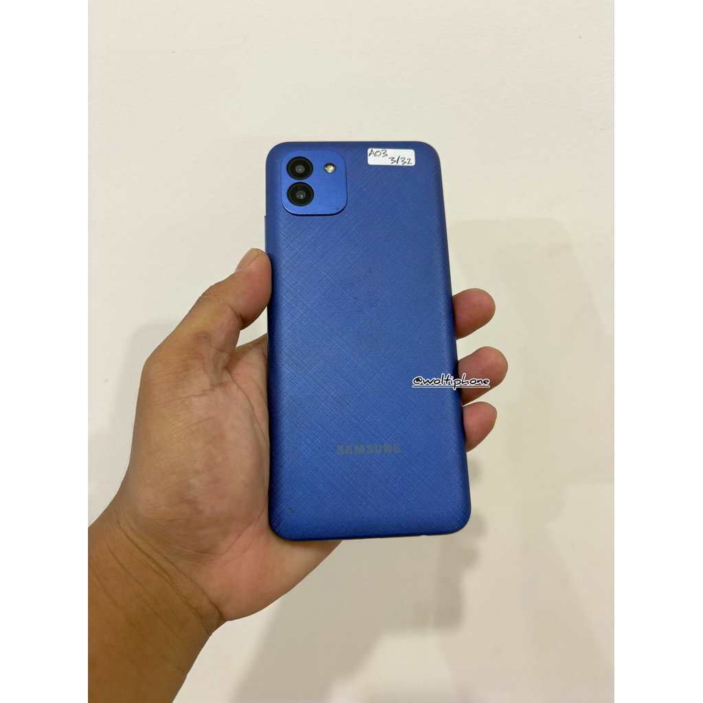 SAMSUNG GALAXY A03 3/32 ORIGINAL 4G LTE HANDPHONE ANDROID SECOND MURAH