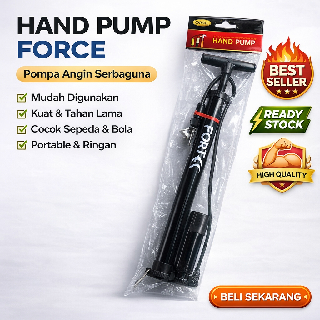 Pompa Sepeda FORTEC / POMPA SEPEDA MOTOR Dan BAN MOTOR / POMPA ALLOY
