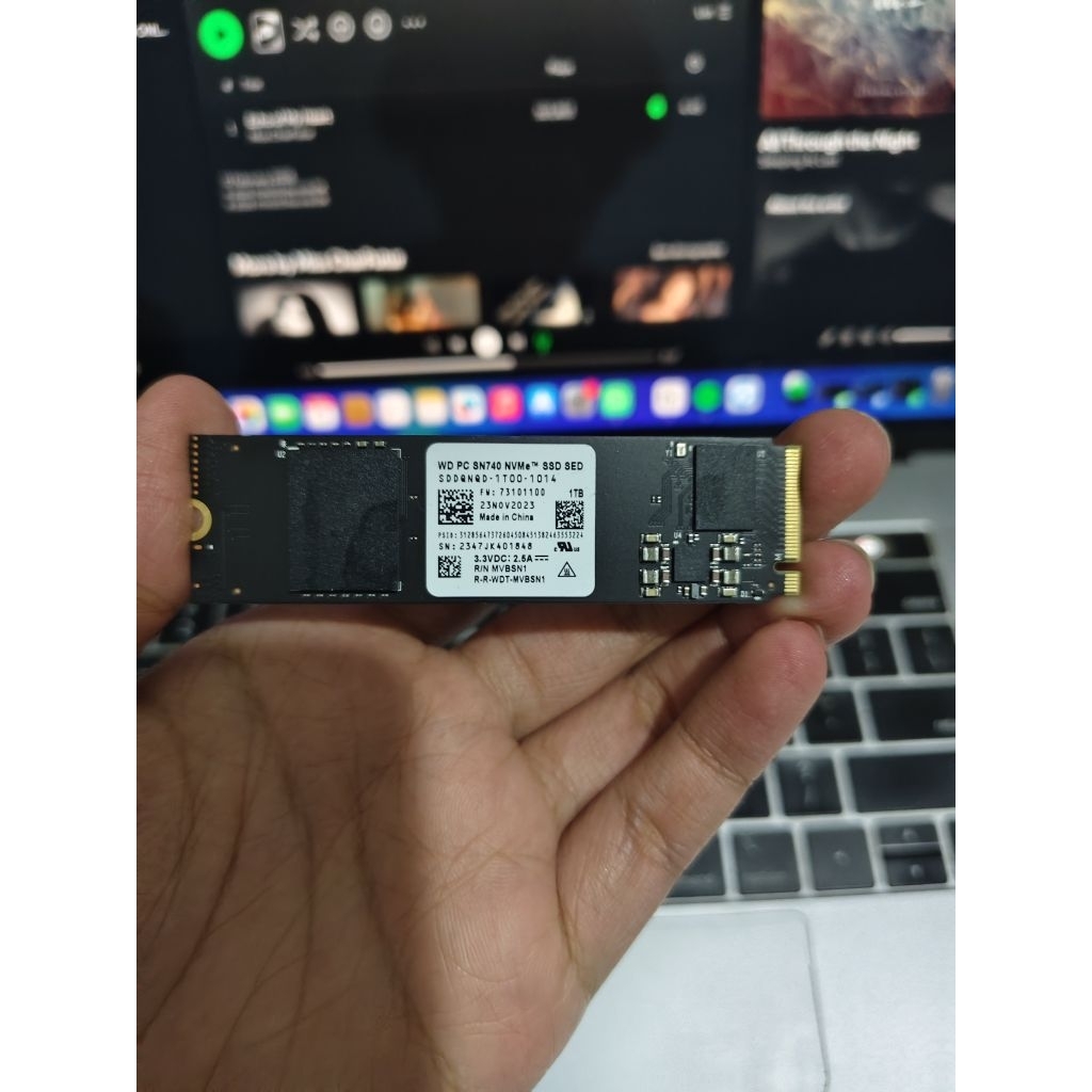 SSD Copotan 1TB Gen 4x4 WD SN740 NVME Health 100%/100%