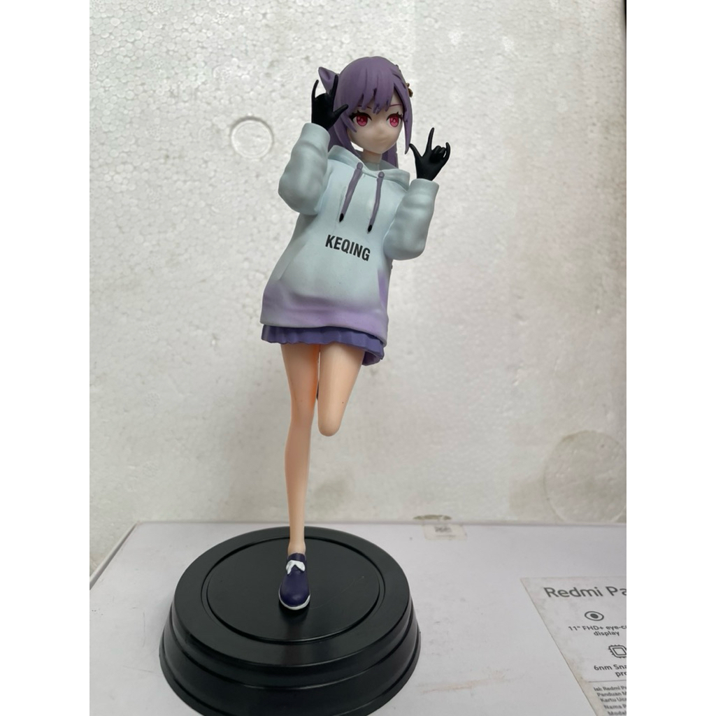 Action Figure Keqing Genshin Impact Hoodie Ver. - Koleksi Wajib untuk Penggemar Genshin Impact