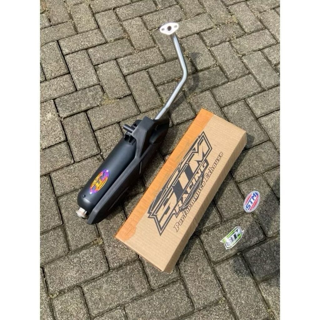 KNALPOT STD RACING STM KENOCHI BEAT BEAT FI SCOOPY MIO MIOJ M3 XEON XEON RC VARIO CBS VARIO 125 NEW 