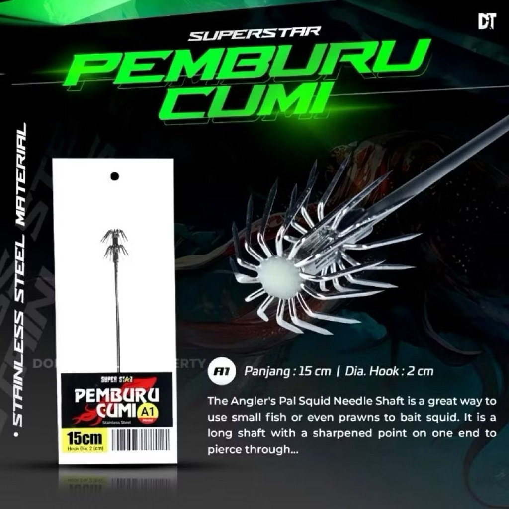 Pemburu Cumi Superstar Kail Pancing Cumi Pemburu cumi-Umbrella Hook -Squid hook