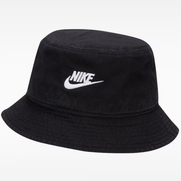 Nike Logo Bucket Hat - Black