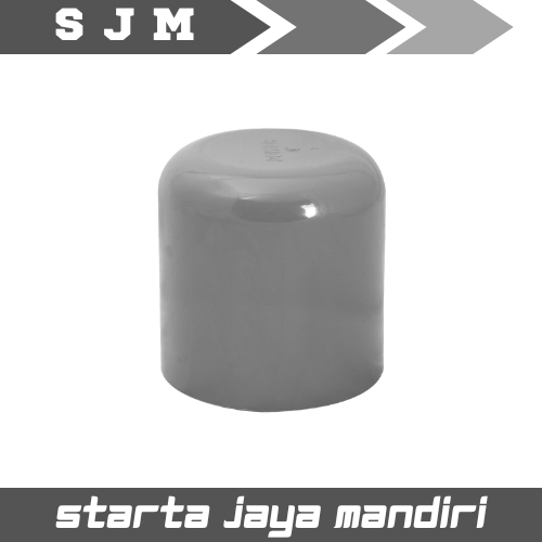 Dop Pvc 2 Inch Power Tutup Pipa Paralon 2" D