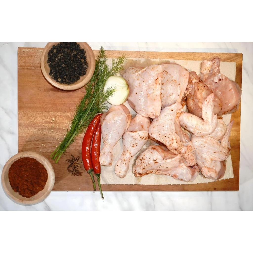 Healti Ciken Ayam Probiotik Potong 10 Marinasi