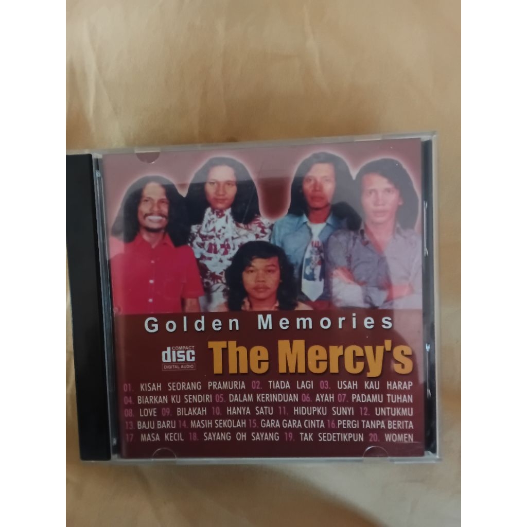 CD Indonesia Golden Memories The Mercy's