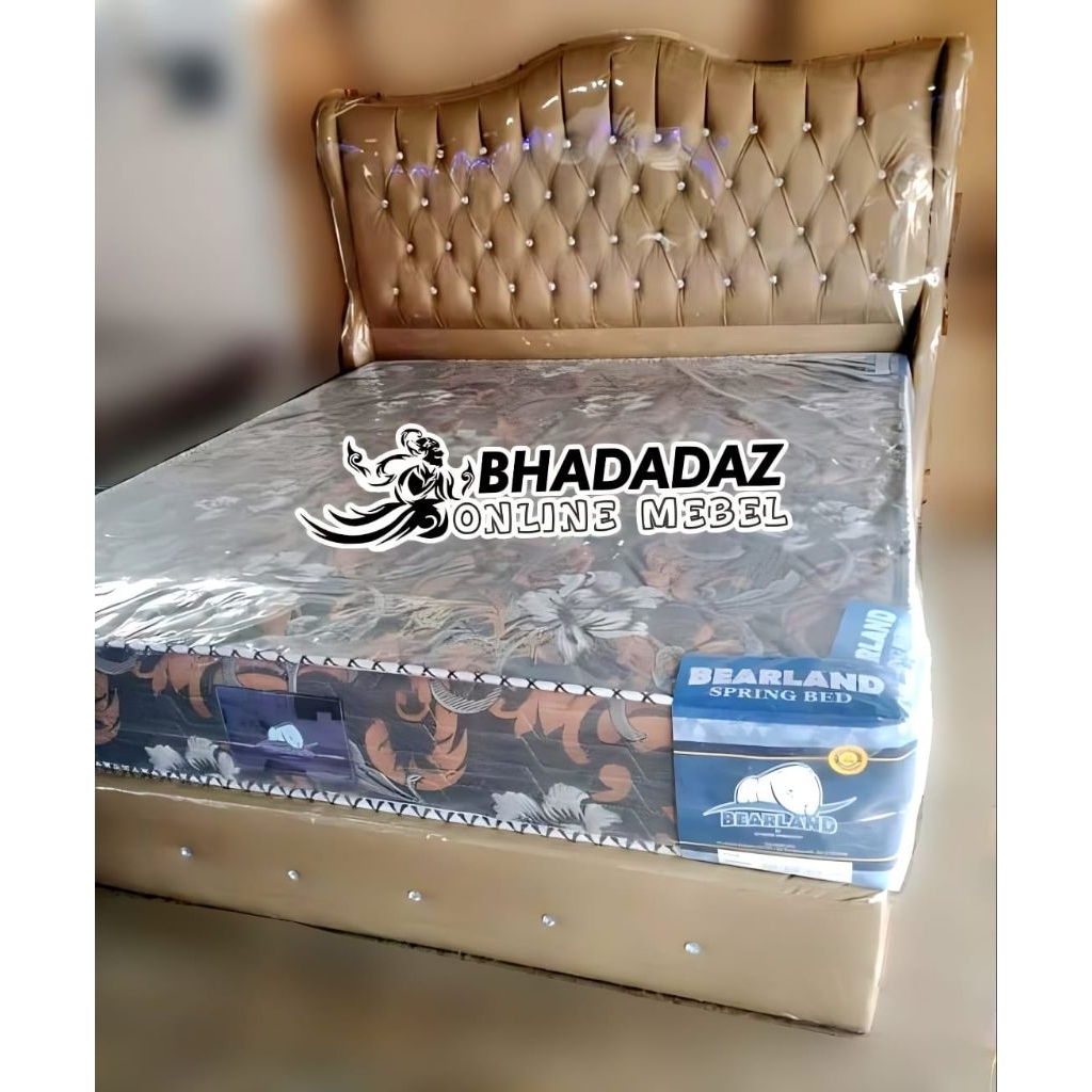 1 Set Springbed Olympic Bearland Lis 2 + Dipan Gelombang